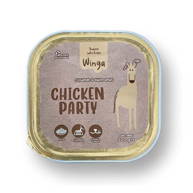 Winga Winga - Topping Chicken Party - WINGA | Laika Mascotas
