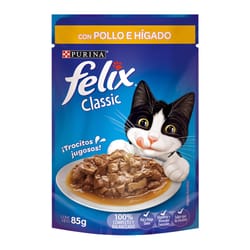 Felix - Alimento Húmedo Gato Adulto Pollo e Hígado Sobre