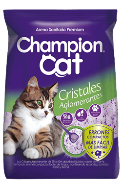 Champion Cat - Cristales Sanitarios Aglomerantes
