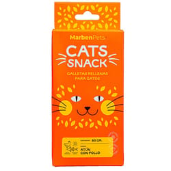 Cats Snack - Galletas Rellenas de Atún con Pollo