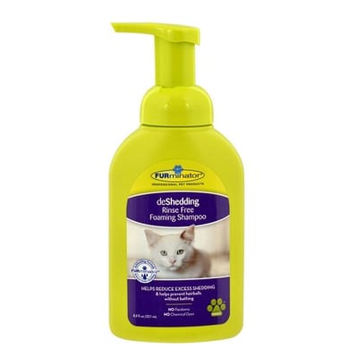Furminator-Deshedding-Rinse-Free-Foaming-Shampoo-For-Cat